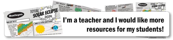 Solar Eclipse Teacher's Button